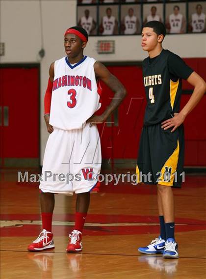 Thumbnail 1 in Washington vs. Bishop Montgomery (Sea Hawk Classic Championship Game) photogallery.