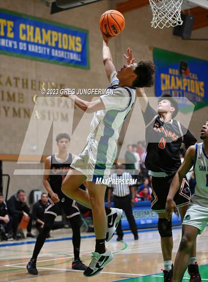 Thumbnail 2 in Half Moon Bay @ San Domenico (CIF State D4 NorCal Playoff) photogallery.