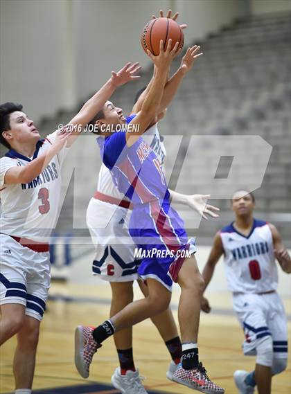 Thumbnail 1 in San Antonio Memorial vs Cornerstone Christian (SAISD Inivtational) photogallery.