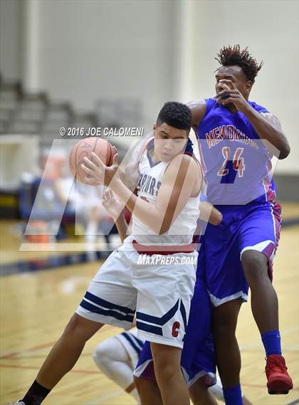 Thumbnail 3 in San Antonio Memorial vs Cornerstone Christian (SAISD Inivtational) photogallery.