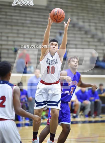 Thumbnail 2 in San Antonio Memorial vs Cornerstone Christian (SAISD Inivtational) photogallery.