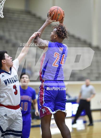 Thumbnail 2 in San Antonio Memorial vs Cornerstone Christian (SAISD Inivtational) photogallery.