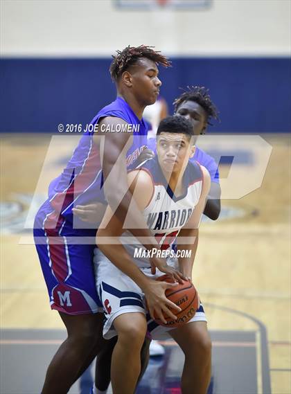 Thumbnail 1 in San Antonio Memorial vs Cornerstone Christian (SAISD Inivtational) photogallery.