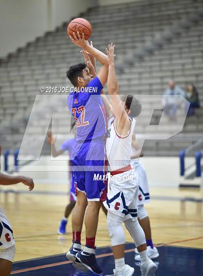 Thumbnail 3 in San Antonio Memorial vs Cornerstone Christian (SAISD Inivtational) photogallery.