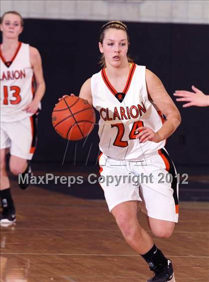 Thumbnail 3 in Clarion Area vs. Homer-Center (PIAA Class A First Round) photogallery.