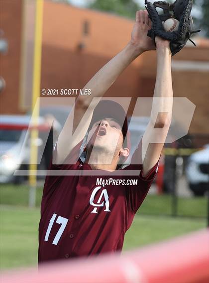 Thumbnail 2 in Columbus Academy vs. Liberty Union (OHSAA D3 District Final) photogallery.