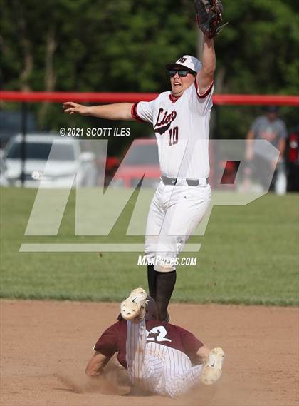Thumbnail 3 in Columbus Academy vs. Liberty Union (OHSAA D3 District Final) photogallery.
