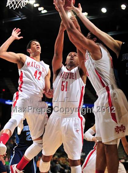 Thumbnail 3 in Mater Dei vs. Bullard (CIF D1 SoCal Regional Final) photogallery.