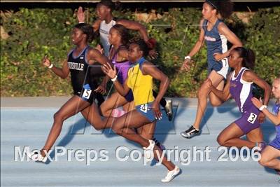 Thumbnail 3 in CIF State Championships - 100m Dash (Girls - Friday) photogallery.