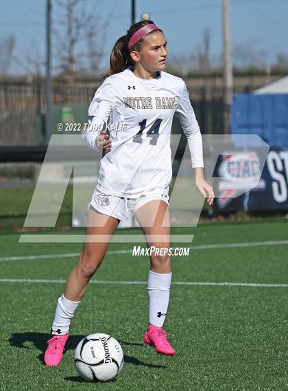 Thumbnail 1 in Notre Dame Catholic vs St. Joseph (CIAC Class L final) photogallery.