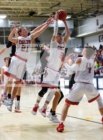 Thumbnail 1 in South Sevier vs. Delta (UHSAA 3A 2nd Round Playoff) photogallery.