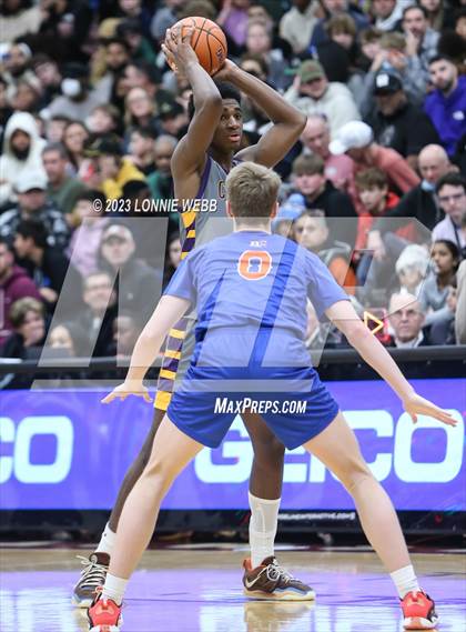 Thumbnail 1 in Bishop Gorman vs. Camden (Spalding Hoophall Classic) photogallery.