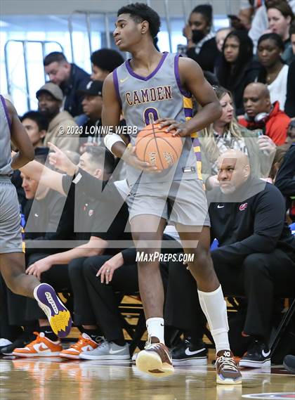 Thumbnail 1 in Bishop Gorman vs. Camden (Spalding Hoophall Classic) photogallery.