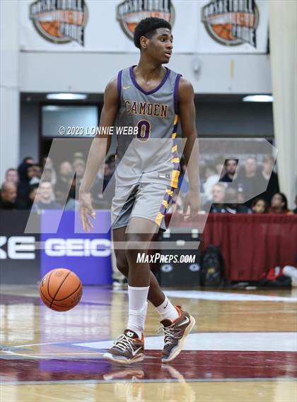 Thumbnail 3 in Bishop Gorman vs. Camden (Spalding Hoophall Classic) photogallery.