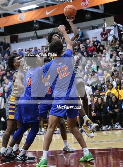 Thumbnail 1 in Bishop Gorman vs. Camden (Spalding Hoophall Classic) photogallery.