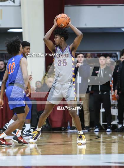 Thumbnail 2 in Bishop Gorman vs. Camden (Spalding Hoophall Classic) photogallery.