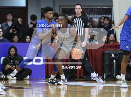 Thumbnail 3 in Bishop Gorman vs. Camden (Spalding Hoophall Classic) photogallery.