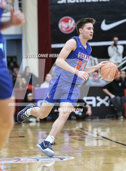 Thumbnail 1 in Bishop Gorman vs. Camden (Spalding Hoophall Classic) photogallery.