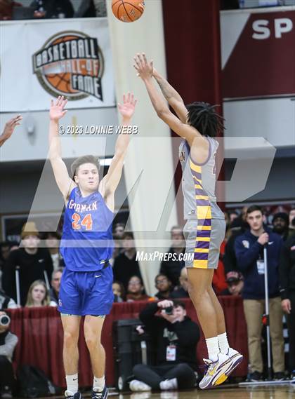 Thumbnail 1 in Bishop Gorman vs. Camden (Spalding Hoophall Classic) photogallery.