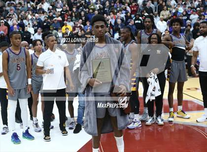 Thumbnail 1 in Bishop Gorman vs. Camden (Spalding Hoophall Classic) photogallery.
