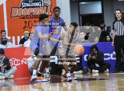 Thumbnail 1 in Bishop Gorman vs. Camden (Spalding Hoophall Classic) photogallery.