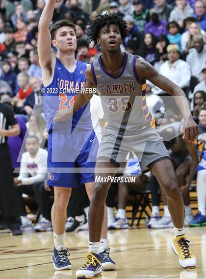 Thumbnail 2 in Bishop Gorman vs. Camden (Spalding Hoophall Classic) photogallery.