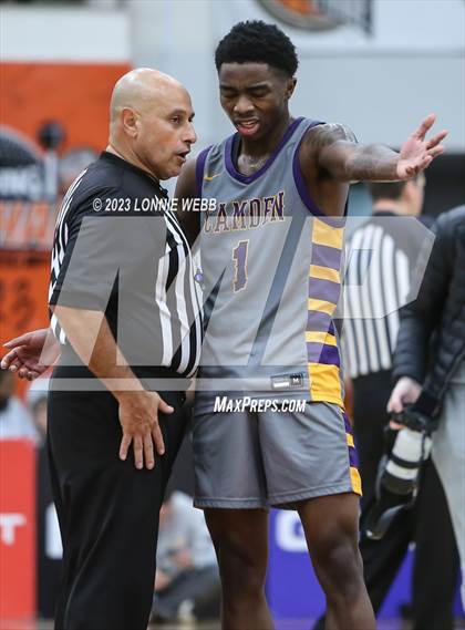 Thumbnail 3 in Bishop Gorman vs. Camden (Spalding Hoophall Classic) photogallery.