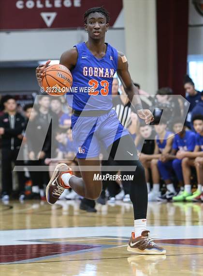 Thumbnail 3 in Bishop Gorman vs. Camden (Spalding Hoophall Classic) photogallery.