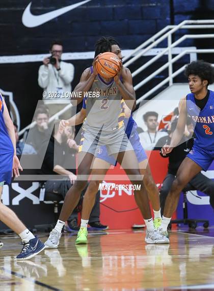 Thumbnail 3 in Bishop Gorman vs. Camden (Spalding Hoophall Classic) photogallery.