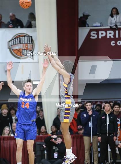 Thumbnail 2 in Bishop Gorman vs. Camden (Spalding Hoophall Classic) photogallery.