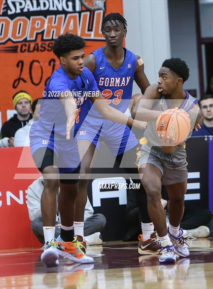 Thumbnail 1 in Bishop Gorman vs. Camden (Spalding Hoophall Classic) photogallery.