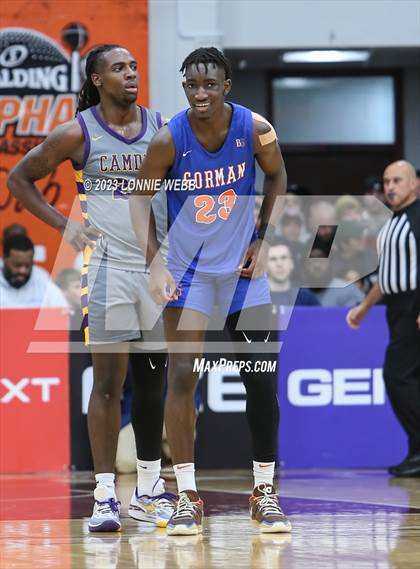 Thumbnail 2 in Bishop Gorman vs. Camden (Spalding Hoophall Classic) photogallery.
