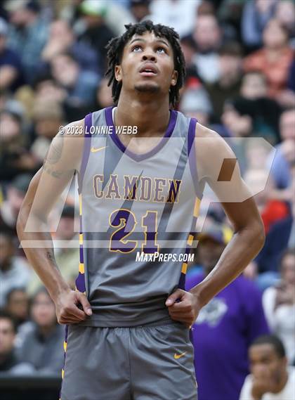 Thumbnail 1 in Bishop Gorman vs. Camden (Spalding Hoophall Classic) photogallery.