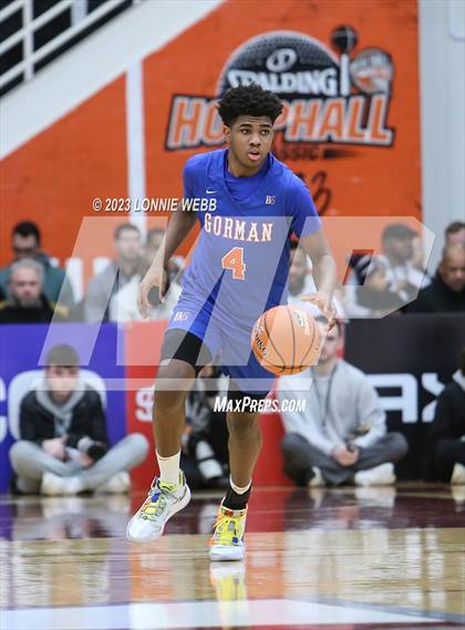 Thumbnail 2 in Bishop Gorman vs. Camden (Spalding Hoophall Classic) photogallery.