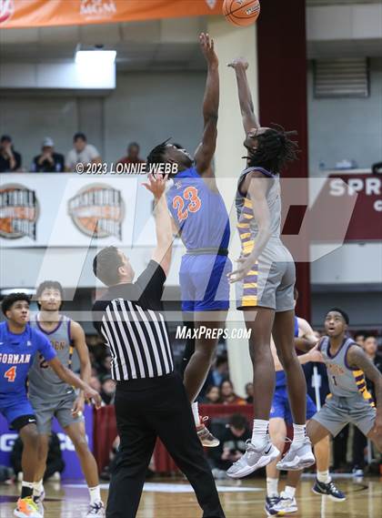Thumbnail 3 in Bishop Gorman vs. Camden (Spalding Hoophall Classic) photogallery.