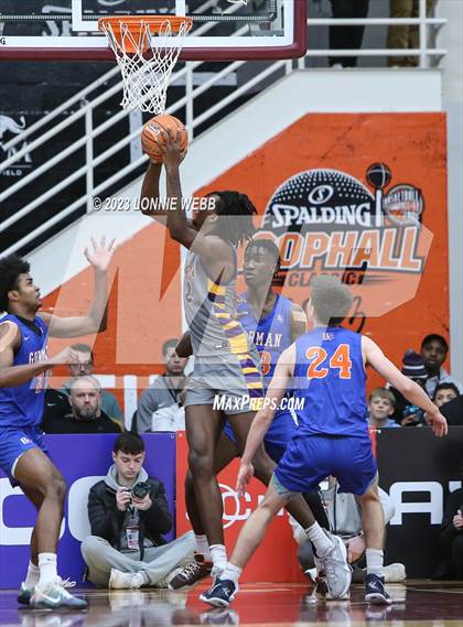 Thumbnail 1 in Bishop Gorman vs. Camden (Spalding Hoophall Classic) photogallery.