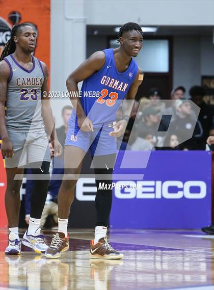 Thumbnail 1 in Bishop Gorman vs. Camden (Spalding Hoophall Classic) photogallery.