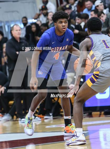 Thumbnail 3 in Bishop Gorman vs. Camden (Spalding Hoophall Classic) photogallery.