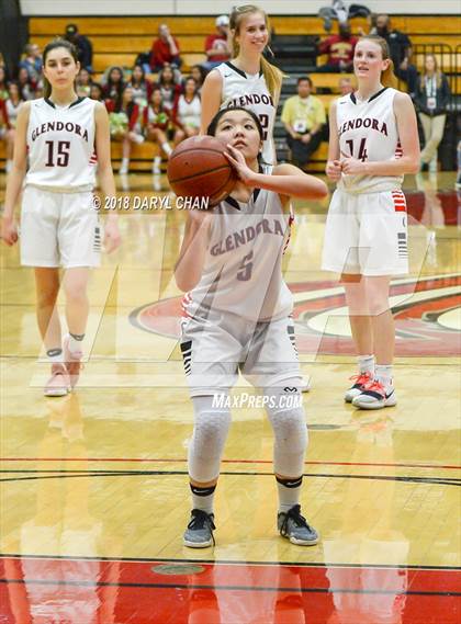 Thumbnail 2 in Glendora vs Downey (CIF-SS D2A Final) photogallery.