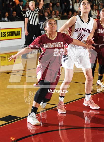 Thumbnail 2 in Glendora vs Downey (CIF-SS D2A Final) photogallery.