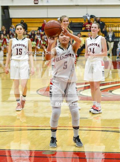 Thumbnail 3 in Glendora vs Downey (CIF-SS D2A Final) photogallery.