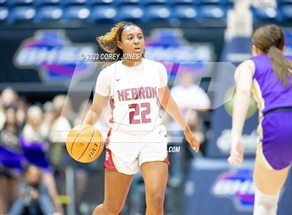 Thumbnail 1 in Lumpkin County vs Hebron Christian Academy (GHSA 3A State Championship) photogallery.