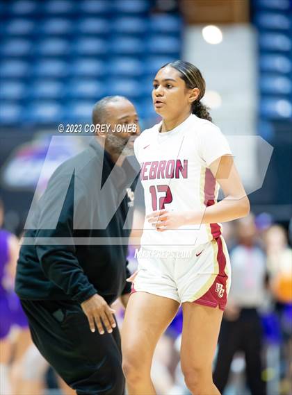 Thumbnail 1 in Lumpkin County vs Hebron Christian Academy (GHSA 3A State Championship) photogallery.