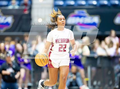 Thumbnail 2 in Lumpkin County vs Hebron Christian Academy (GHSA 3A State Championship) photogallery.