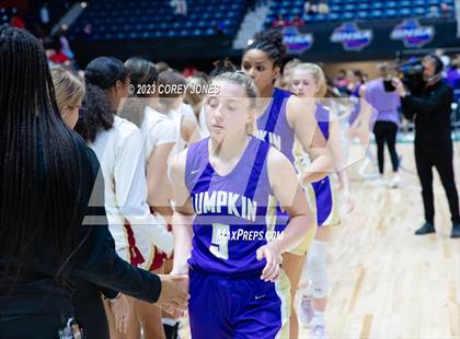 Thumbnail 2 in Lumpkin County vs Hebron Christian Academy (GHSA 3A State Championship) photogallery.