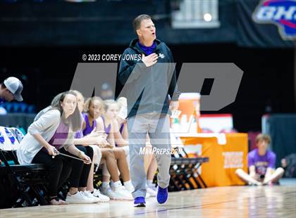 Thumbnail 3 in Lumpkin County vs Hebron Christian Academy (GHSA 3A State Championship) photogallery.