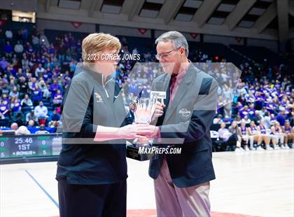 Thumbnail 3 in Lumpkin County vs Hebron Christian Academy (GHSA 3A State Championship) photogallery.