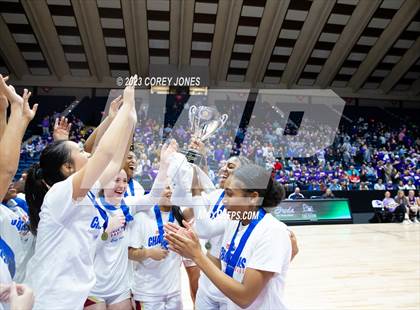 Thumbnail 2 in Lumpkin County vs Hebron Christian Academy (GHSA 3A State Championship) photogallery.