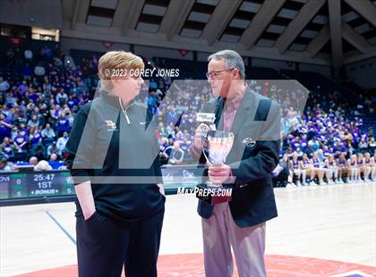 Thumbnail 2 in Lumpkin County vs Hebron Christian Academy (GHSA 3A State Championship) photogallery.