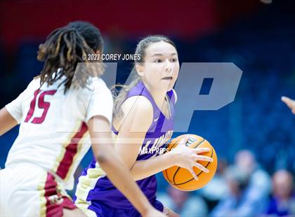 Thumbnail 2 in Lumpkin County vs Hebron Christian Academy (GHSA 3A State Championship) photogallery.